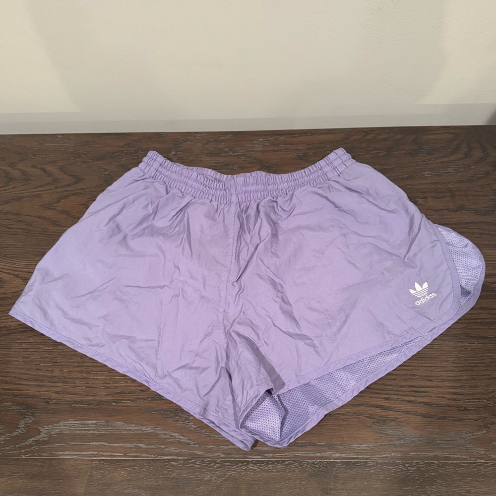 Adidas purple athletic shorts M